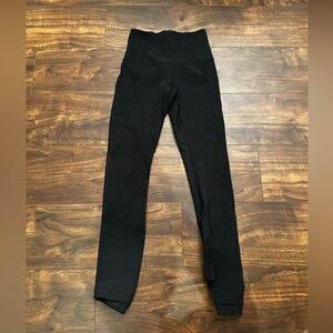Lululemon leggings‎ a black - size 2